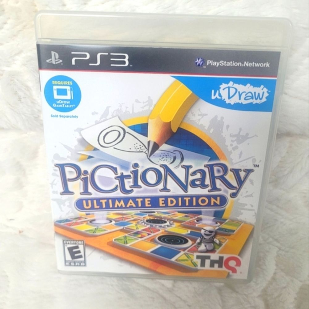 Sony PS3 PlayStaion 3 Pictionary Ultimate Edition Rated E for Everyone